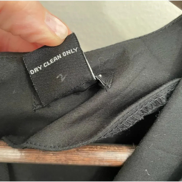 J. Peterman Black Fit & Flare Dress - Picture 7 of 8